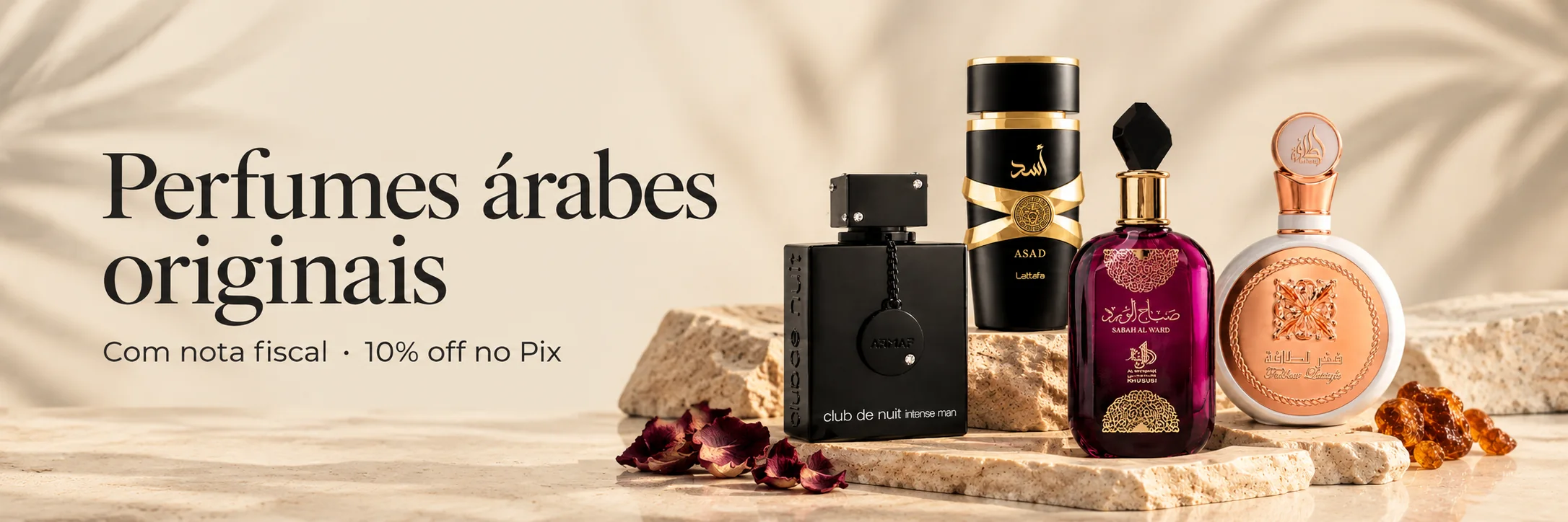 Femmix: perfumes árabes originais com nota fiscal e 10% off no Pix